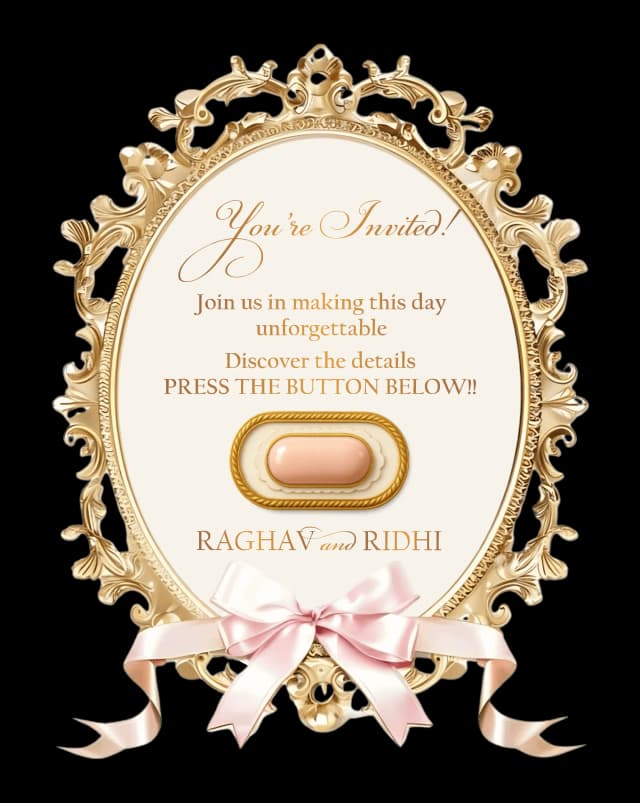 You're Invited! Press the button to enter.